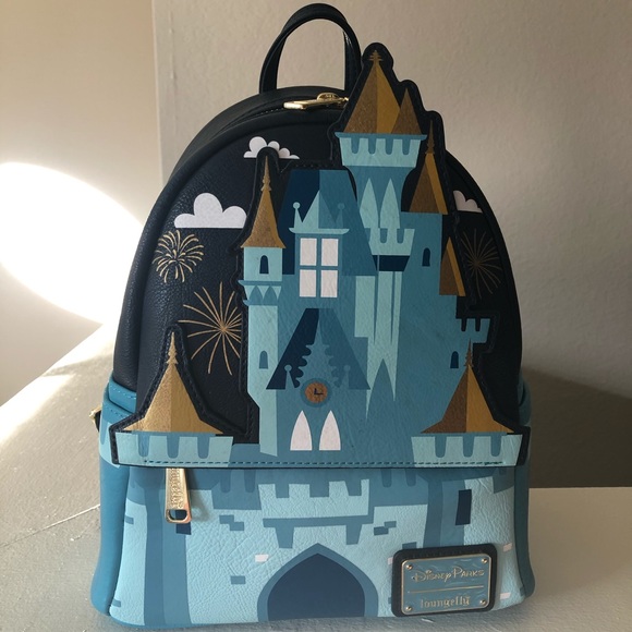 Loungefly Handbags - Fantasyland Castle Mini Backpack